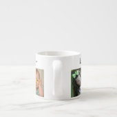 Erstellen Sie Ihre eigenen 5 Foto Wir Liebe Sie Mo Espressotasse (Rückseite)