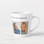Erstellen Sie Ihre eigenen 5 Foto Wir Liebe Sie Mo Milchtasse (Rechts)