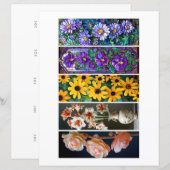 Erstellen Sie Ihre eigenen 5 Gartengarten Blume Le (Vorne/Hinten)