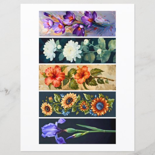 Erstellen Sie Ihre eigenen 5 Lesezeichen für verza (Vorderseite)