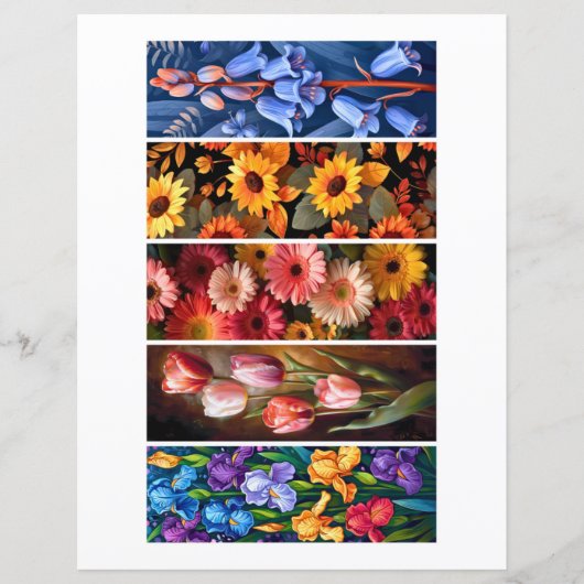 Erstellen Sie Ihre eigenen 5 süßen Lesezeichen mit (Vorderseite)