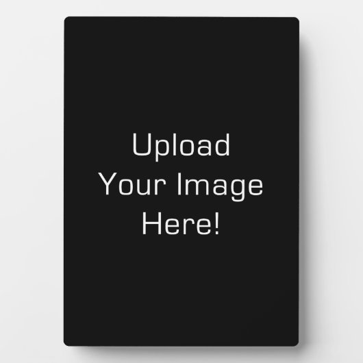 Erstellen Sie Ihre eigenen 5" x 7" Display Plaque Fotoplatte (Vorderseite)