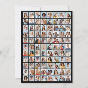Erstellen Sie Ihre eigenen 88 Foto Collage Gruß Karte