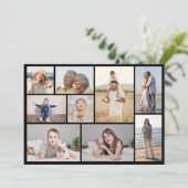 Erstellen Sie Ihre eigenen 9 Foto Collage Gruß Karte (Stehend Vorderseite)