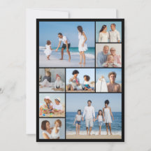 Erstellen Sie Ihre eigenen 9 Foto Collage Gruß