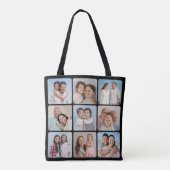 Erstellen Sie Ihre eigenen abgerundeten Ecken 9 Fo Tasche (Rückseite)