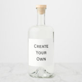 Erstellen Sie Ihre eigenen Alkoholflaschenetikett (Vorderseite)