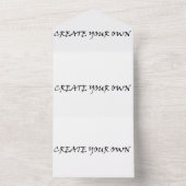 Erstellen Sie Ihre eigenen All In One Einladung (Innen Boden)