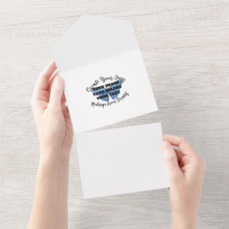 Erstellen Sie Ihre eigenen All In One Einladung