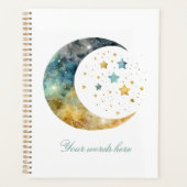 Erstellen Sie Ihre eigenen Aquarellfarben Halbmond Planer (Vorderseite)