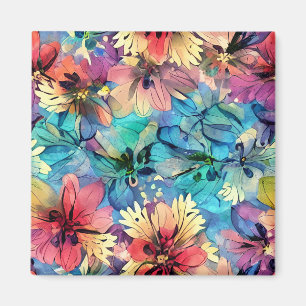 Erstellen Sie Ihre eigenen Aquarellschmetterlinge Magnet
