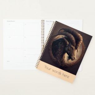 Erstellen Sie Ihre eigenen Aries Zodiac Astrologie Planer