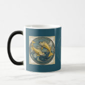 Erstellen Sie Ihre eigenen Art Nouveau Pisces Zodi Verwandlungstasse (Links)