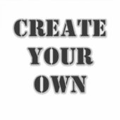 Erstellen Sie Ihre eigenen Aufkleber (Vorderseite)