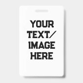 Erstellen Sie Ihre eigenen Ausweis (Back)