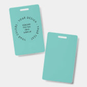 Erstellen Sie Ihre eigenen Ausweis (Vorder- & Rückseite)