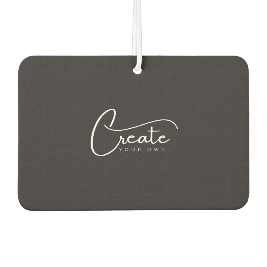 Erstellen Sie Ihre eigenen Autolufterfrischer (Vorderseite)