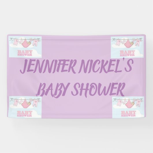 Erstellen Sie Ihre eigenen Banner für BRAUTPARTY (Horizontal)