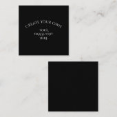 Erstellen Sie Ihre eigenen Begleitkarte (Vorne/Hinten)