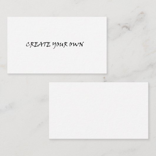 Erstellen Sie Ihre eigenen Begleitkarte (Vorne/Hinten)