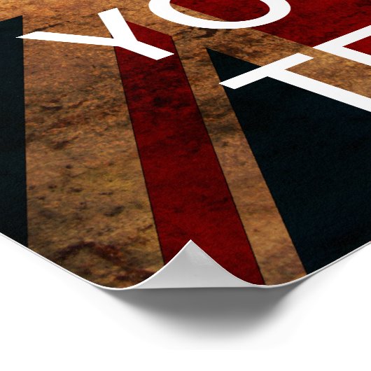 Erstellen Sie Ihre eigenen Behalt Ruhe & Carry On! Poster (Ecke)