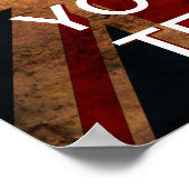 Erstellen Sie Ihre eigenen Behalt Ruhe & Carry On! Poster (Ecke)