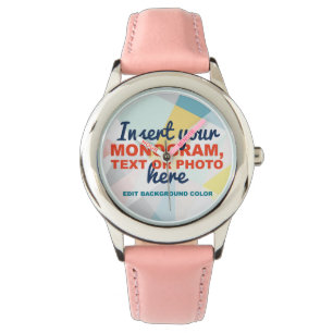 Erstellen Sie Ihre eigenen benutzerdefinierten Armbanduhr