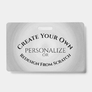 Erstellen Sie Ihre eigenen benutzerdefinierten Ausweis