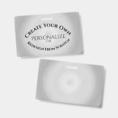 Erstellen Sie Ihre eigenen benutzerdefinierten Ausweis (Vorder- & Rückseite)