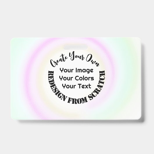 Erstellen Sie Ihre eigenen benutzerdefinierten Ausweis (Vorderseite)