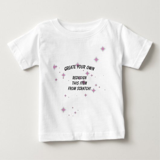 Erstellen Sie Ihre eigenen benutzerdefinierten Baby T-shirt (Vorderseite)