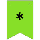 Erstellen Sie Ihre eigenen benutzerdefinierten Ban Wimpelkette (Erste Fahne)