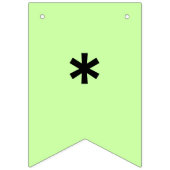 Erstellen Sie Ihre eigenen benutzerdefinierten Ban Wimpelkette (Erste Fahne)