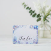 Erstellen Sie Ihre eigenen benutzerdefinierten Blu Visitenkarte (Stehend Vorderseite)