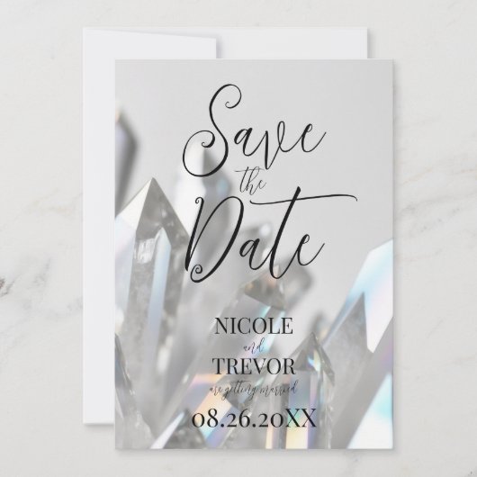 Erstellen Sie Ihre eigenen benutzerdefinierten Cle Save The Date (Vorderseite)