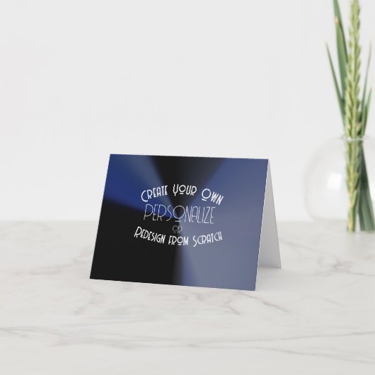 Erstellen Sie Ihre eigenen benutzerdefinierten Dankeskarte (Vorderseite)