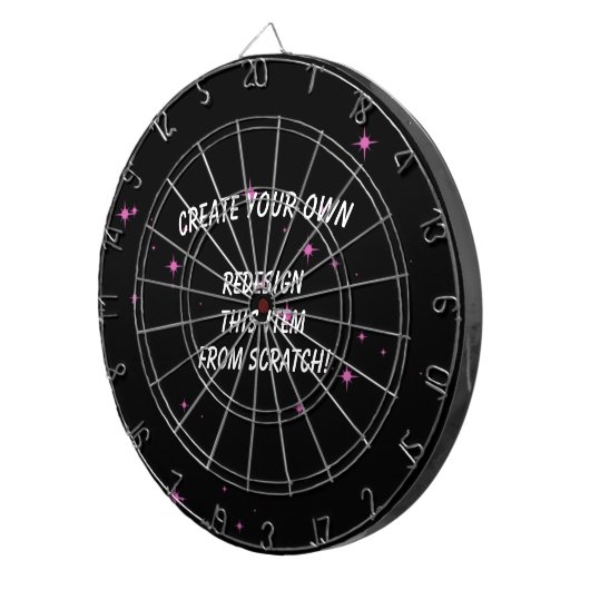 Erstellen Sie Ihre eigenen benutzerdefinierten Dartscheibe (Vorderseite rechts)