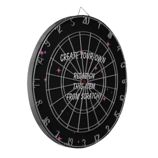 Erstellen Sie Ihre eigenen benutzerdefinierten Dartscheibe (Vorderseite Links)