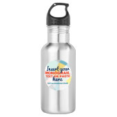 Erstellen Sie Ihre eigenen benutzerdefinierten Edelstahlflasche (Vorderseite)