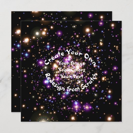 Erstellen Sie Ihre eigenen benutzerdefinierten Einladung (Vorne/Hinten)