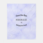 Erstellen Sie Ihre eigenen benutzerdefinierten Fleecedecke (Vorderseite)