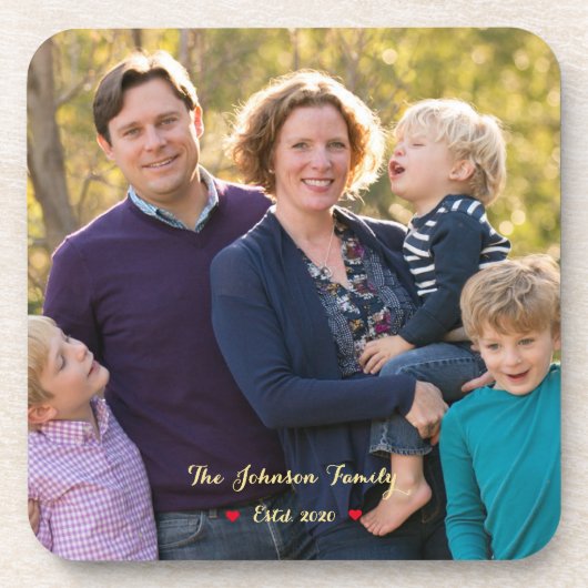 Erstellen Sie Ihre eigenen benutzerdefinierten Fot Getränkeuntersetzer (Vorderseite)