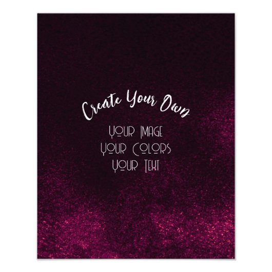 Erstellen Sie Ihre eigenen benutzerdefinierten Fotodruck (Vorne)