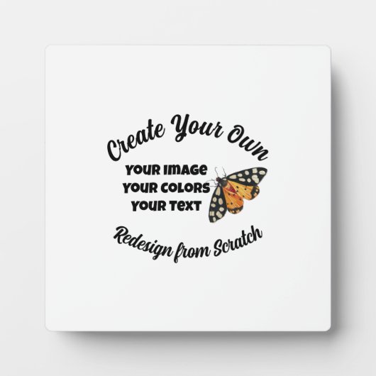 Erstellen Sie Ihre eigenen benutzerdefinierten Fotoplatte (Vorderseite)