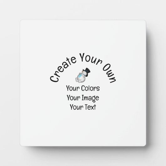 Erstellen Sie Ihre eigenen benutzerdefinierten Fotoplatte (Vorderseite)