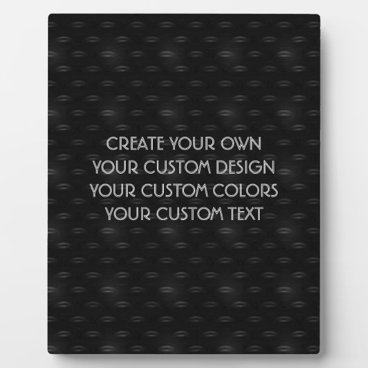 Erstellen Sie Ihre eigenen benutzerdefinierten Fotoplatte (Vorderseite)