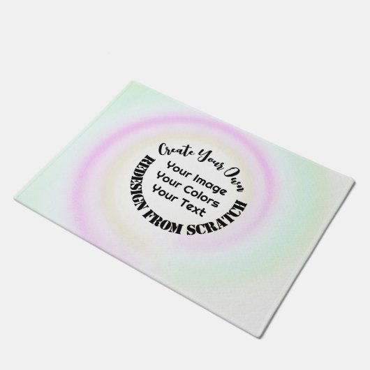 Erstellen Sie Ihre eigenen benutzerdefinierten Fußmatte (Schrägansicht)