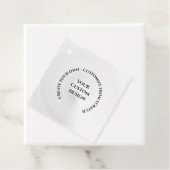 Erstellen Sie Ihre eigenen benutzerdefinierten Geschenkanhänger (Beispiel)