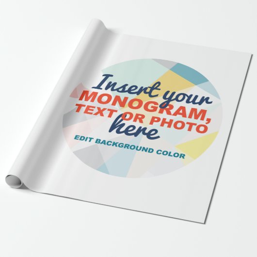 Erstellen Sie Ihre eigenen benutzerdefinierten Geschenkpapier (Ungerollt)