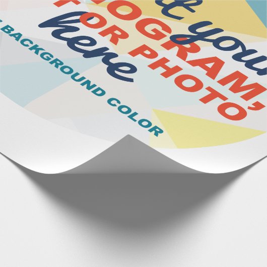 Erstellen Sie Ihre eigenen benutzerdefinierten Geschenkpapier (Ecke)